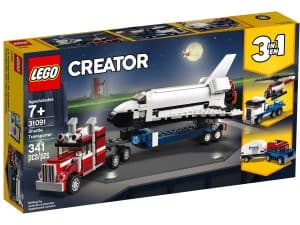 LEGO 31091 Transporter für Space Shuttle