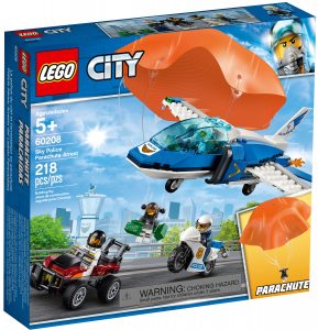 LEGO 60208 Polizei Flucht mit dem Fallschirm