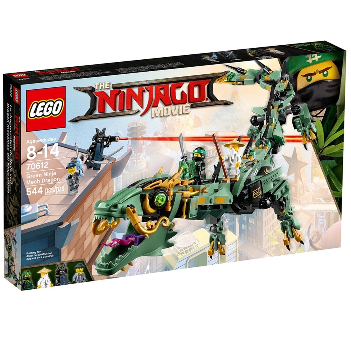 lego 70612 mech drache des grunen ninja scaled