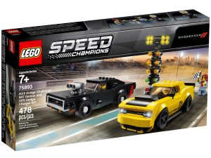 LEGO 75893 2018 Dodge Challenger SRT Demon und 1970 Dodge Charger R/T