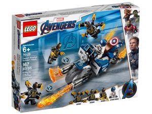 LEGO 76123 Captain America: Outrider-Attacke
