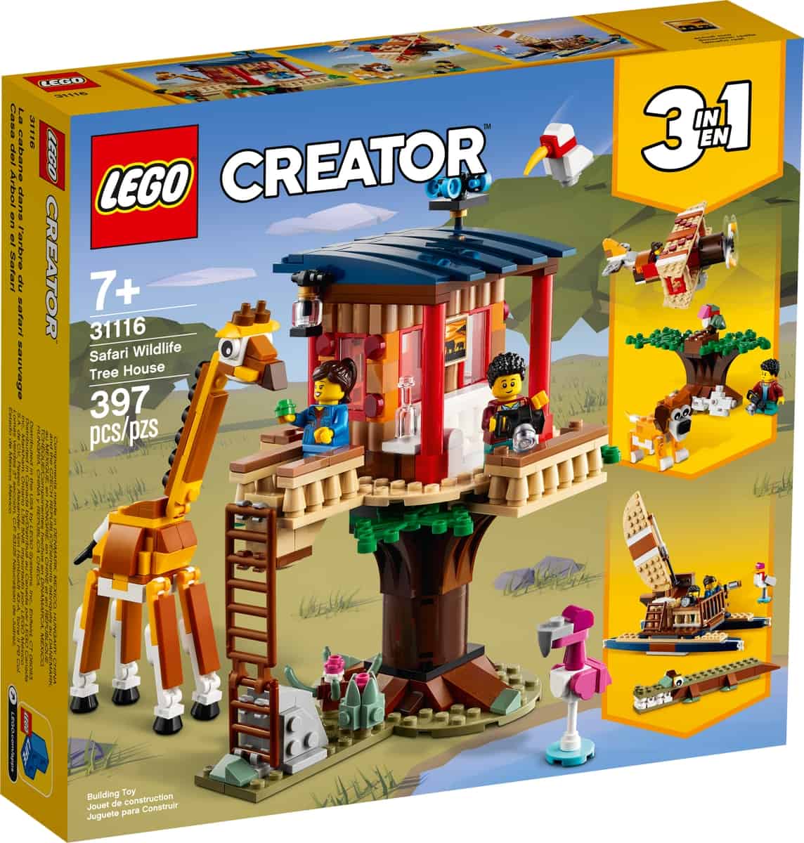 lego 31116 safari baumhaus