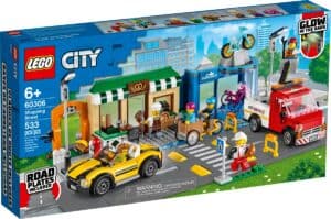 LEGO 60306 Einkaufsstraße mit Geschäften