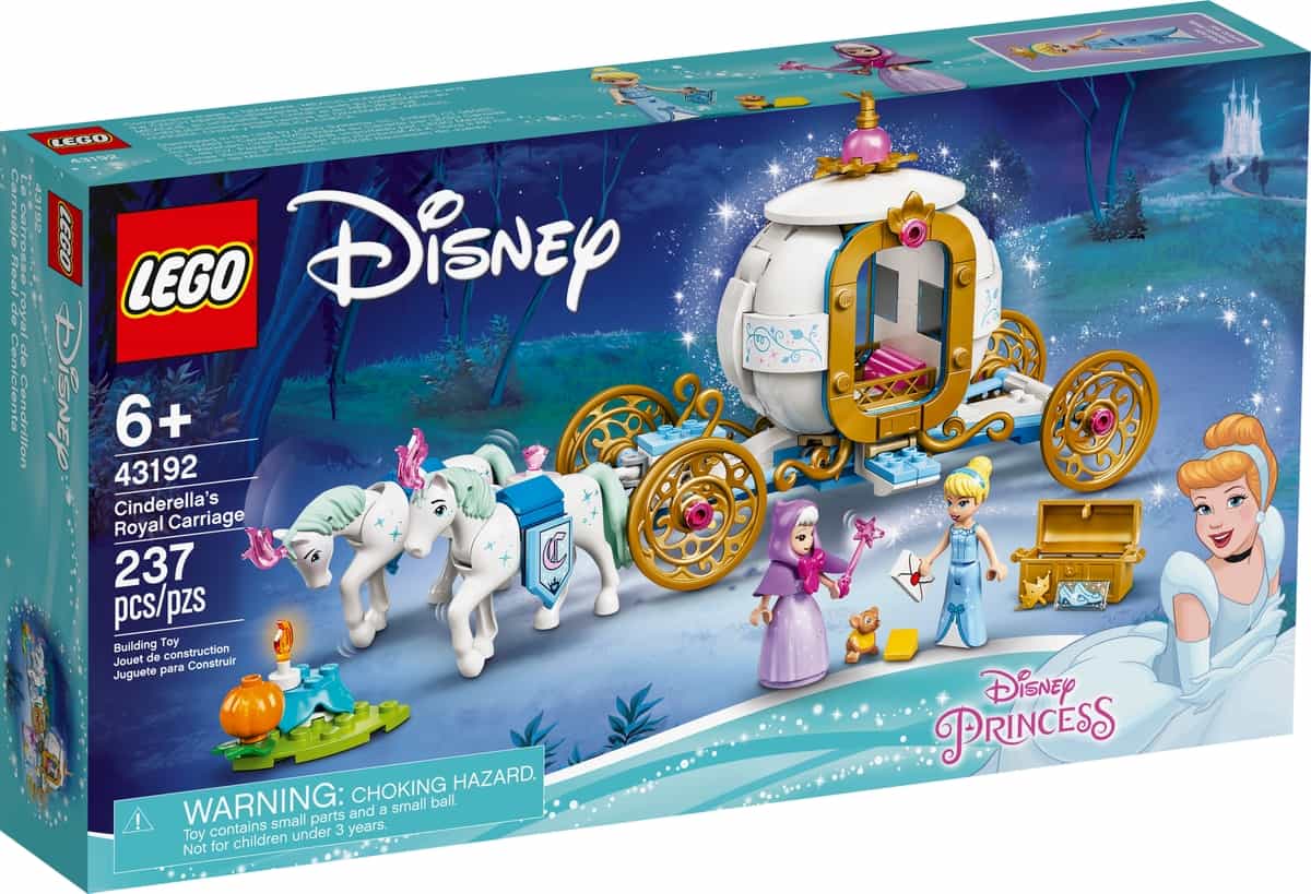 lego 43192 cinderellas konigliche kutsche