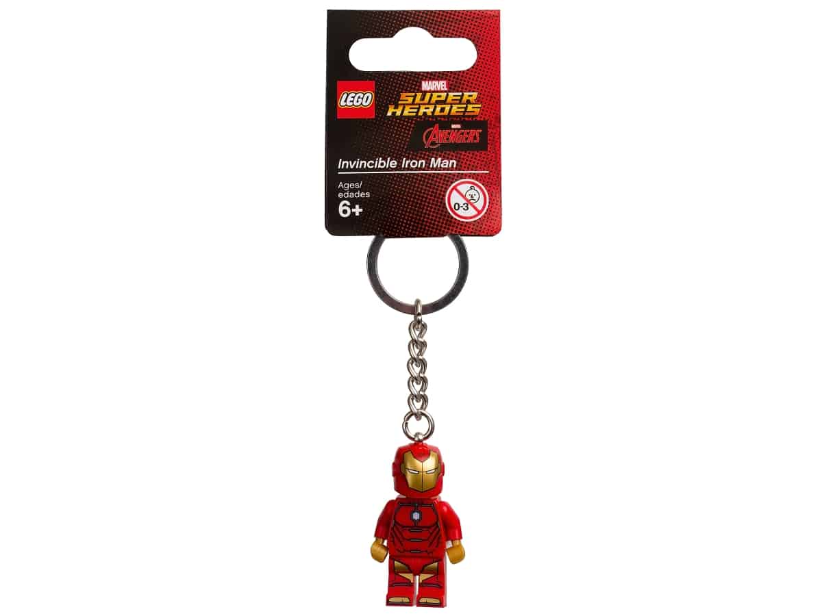 lego 853706 marvel super heroes invincible iron man schlusselanhanger
