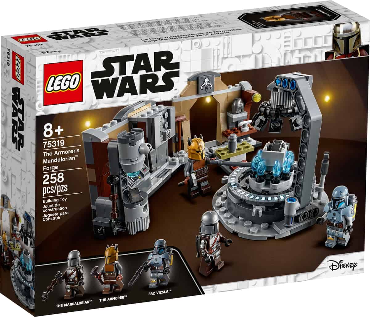 lego 75319 die mandalorianische schmiede der waffenschmiedin