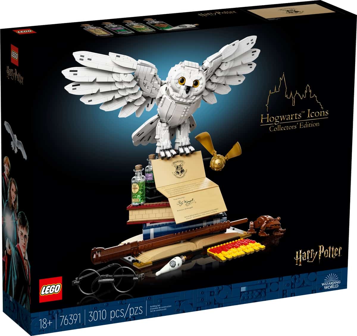 lego 76391 hogwarts ikonen sammler edition