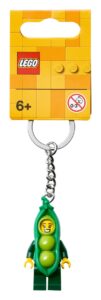 LEGO 854080 Schlüsselanhänger mit Mädchen im Erbsenschotenkostüm