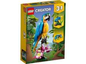 LEGO Exotischer Papagei 31136