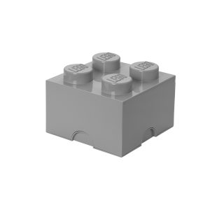 LEGO Stein mit 4 Noppen in Steingrau 5007073