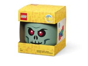 LEGO Skelettkopf – Große Aufbewahrungsbox in Grün 5007889