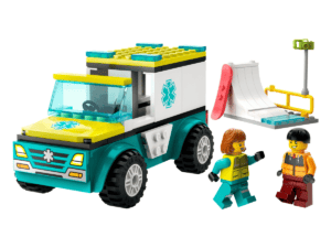 LEGO Rettungswagen und Snowboarder 60403