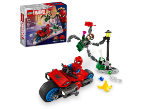 LEGO Motorrad-Verfolgungsjagd: Spider-Man vs. Doc Ock 76275