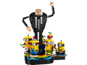 Gru und die Minions aus LEGO Steinen 75582