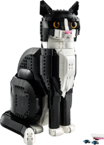 LEGO Schwarz-weiße Katze 21349