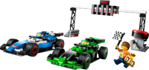 LEGO F1 Startaufstellung mit VCARB & Sauber Rennautos 60474