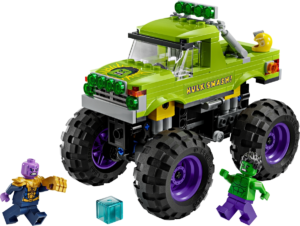 LEGO Hulk-Truck vs. Thanos 76312